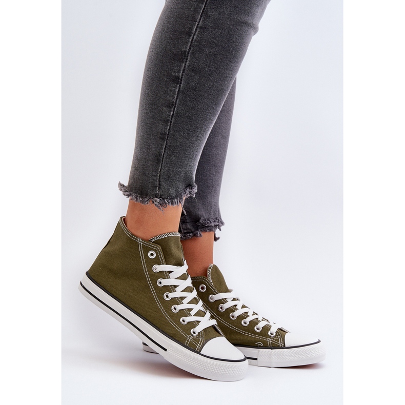 Zapatillas Mujer Verde Oscuro Socerio 2