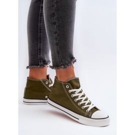 Zapatillas Mujer Verde Oscuro Socerio 6