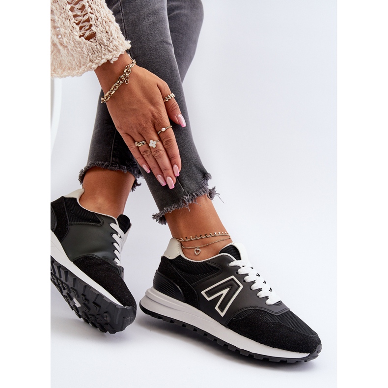 Zapatillas Mujer Zapatillas Deportivas Negro Daisee 1