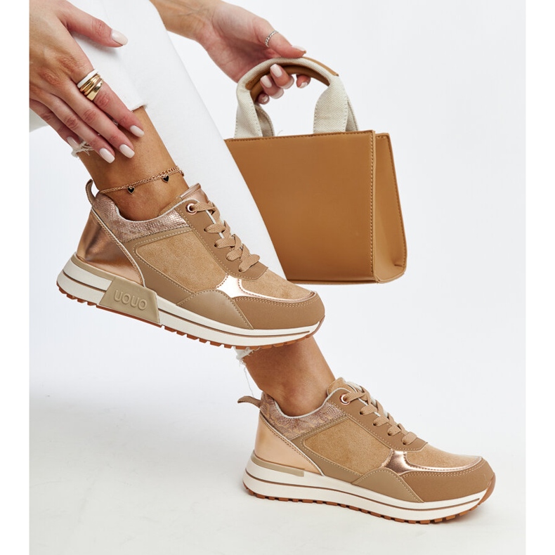 Zapatillas marrones con plataforma Kerttu. marrón 1 Zapatillas marrones con plataforma Kerttu. marrón 1