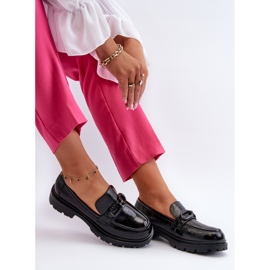 Vinceza Mocasines Mujer Charol Negro Imbleria 7