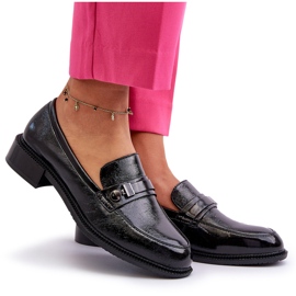 Vinceza Mocasines Mujer Charol Negro Nerilaja 8