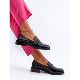 Vinceza Mocasines Mujer Charol Negro Nerilaja 7