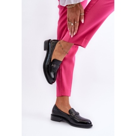 Vinceza Mocasines Mujer Charol Negro Nerilaja 5