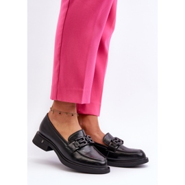 Vinceza Mocasines Mujer Piel Elegantes Negro Triana 3