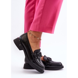 Vinceza Mocasines Mujer Piel Elegantes Negro Triana 6