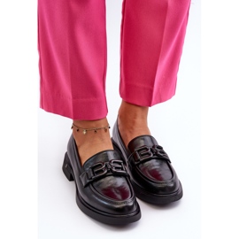 Vinceza Mocasines Mujer Piel Elegantes Negro Triana 5