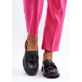 Vinceza Mocasines Mujer Piel Elegantes Negro Triana 7