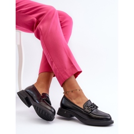 Vinceza Mocasines Mujer Piel Elegantes Negro Triana 8