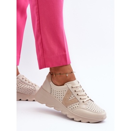 Vinceza Deportivas Ligeras Mujer Piel Beige Eleonori 5