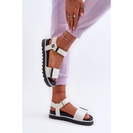 Sandalias Mujer Plataforma Big Star NN274777 Blanco 7