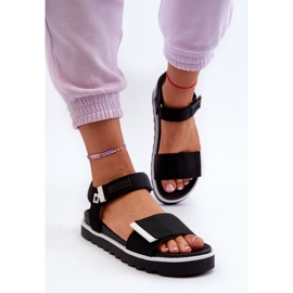 Sandalias Mujer Plataforma Big Star NN274778 Negro 5