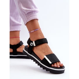 Sandalias Mujer Plataforma Big Star NN274778 Negro 6