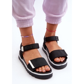 Sandalias Mujer Plataforma Big Star NN274778 Negro 8