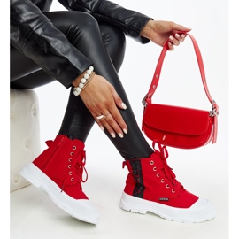 Zapatillas altas Yorda rojas rojo 1