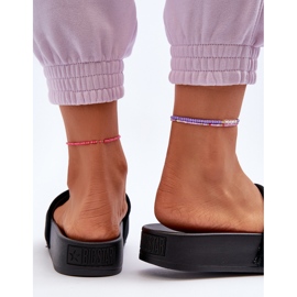Chanclas Mujer Ante Plataforma Big Star NN274A670 Negro 6