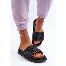Chanclas de Mujer con Plataforma Big Star NN274A745 Negro 5