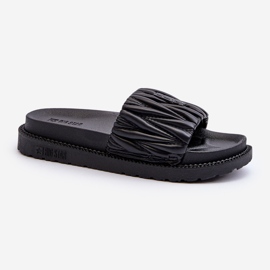 Chanclas de Mujer con Plataforma Big Star NN274A745 Negro 2