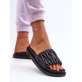 Chanclas de Mujer con Plataforma Big Star NN274A745 Negro 7