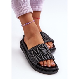 Chanclas de Mujer con Plataforma Big Star NN274A745 Negro 1