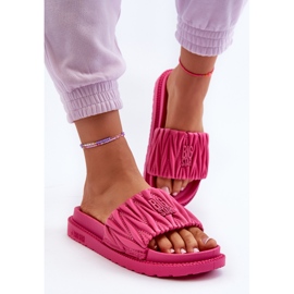 Chanclas de Mujer con Plataforma Big Star NN274A749 Fucsia rosado 4