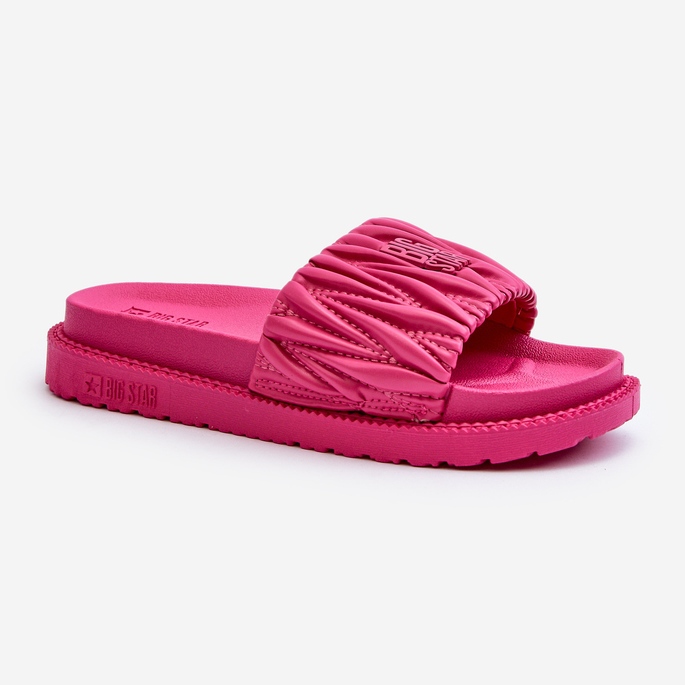 Chanclas de Mujer con Plataforma Big Star NN274A749 Fucsia rosado 1