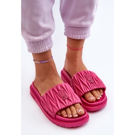Chanclas de Mujer con Plataforma Big Star NN274A749 Fucsia rosado 5