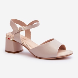 Sandalias Mujer Tacón Bajo Piel Ecológica Sergio Leone SK876 Gris Claro 1 Sandalias Mujer Tacón Bajo Piel Ecológica Sergio Leone SK876 Gris Claro 1