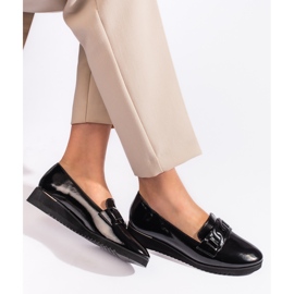 Goodin Señores de plataforma de mujeres negras negro 2