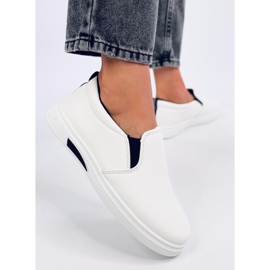 Zapatillas slip-on Alliot blancas blanco 4