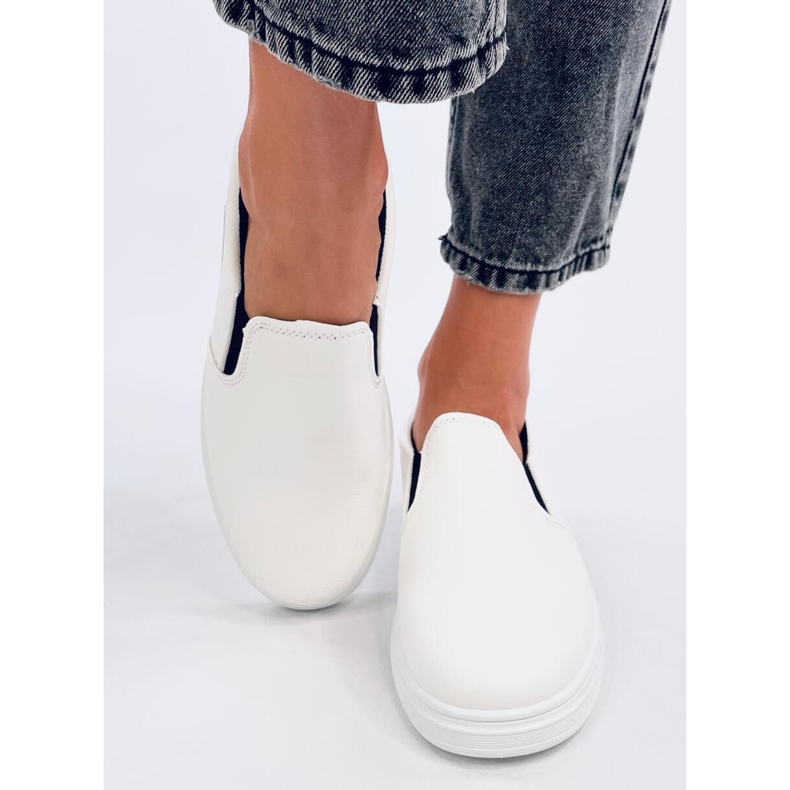 Zapatillas slip-on Alliot blancas blanco 1