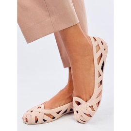 Meliski Chassa Bailarinas caladas nude beige 2