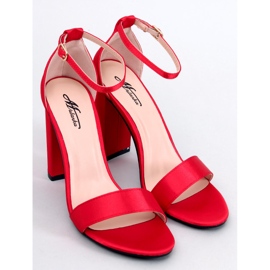Sandalia tacón Ranae Rojo 1 Sandalia tacón Ranae Rojo 1
