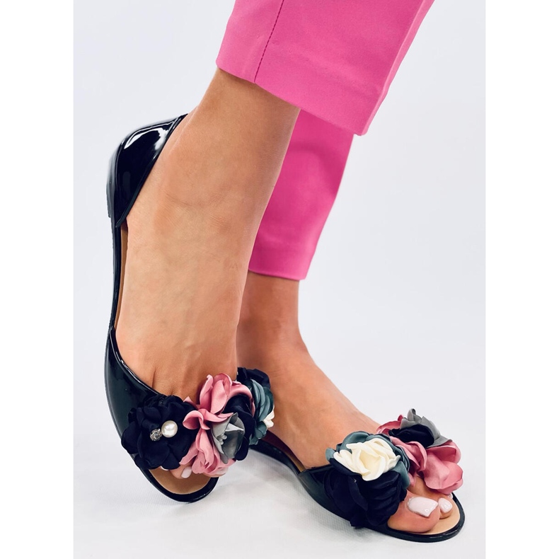 Meliskas con flores Carmil Black negro 2 Meliskas con flores Carmil Black negro 2