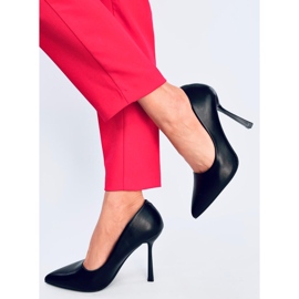 Tacones clásicos de mujer Morita Negro 4