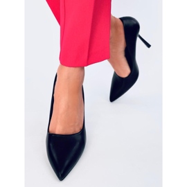 Tacones clásicos de mujer Morita Negro 2