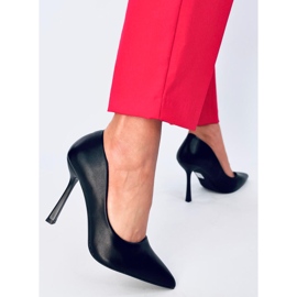 Tacones clásicos de mujer Morita Negro 3