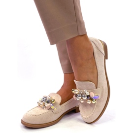Anselme Mocasín piedra beige 2