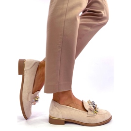 Anselme Mocasín piedra beige 3