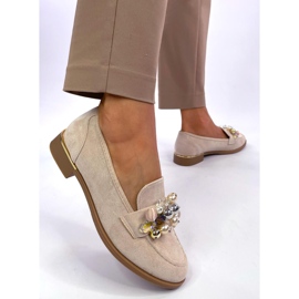 Anselme Mocasín piedra beige 4