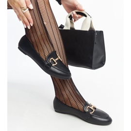 Mocasines hebilla Tanja negro 1