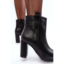 Botines Mujer Piel Negro Vevine 7