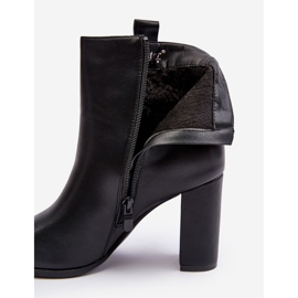 Botines Mujer Piel Negro Vevine 2