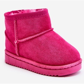 Botas de nieve aislantes para niños Fucsia Gooby rosado 6
