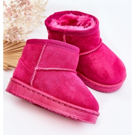 Botas de nieve aislantes para niños Fucsia Gooby rosado 2