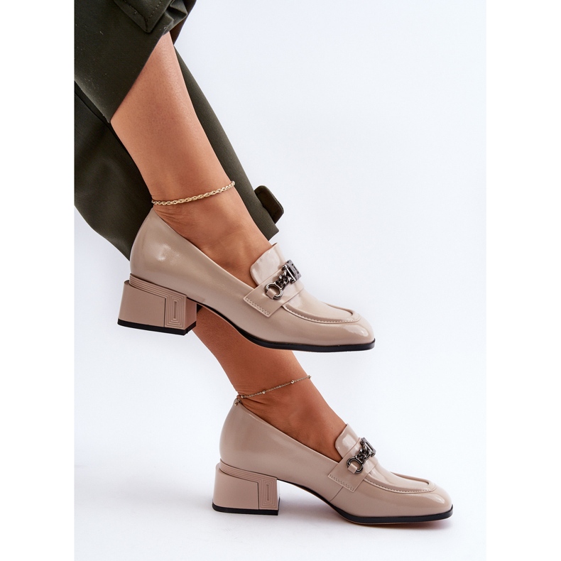 Salón Charol sobre bloque Beige S.Barski MR38-960 1