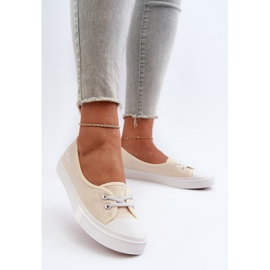 Zapatillas Lee Cooper Mujer LCW-24-31-2728 Beige 4