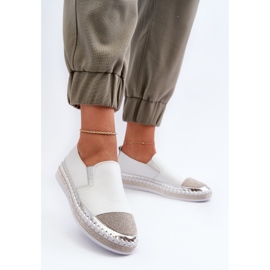 S.Barski Zapatos Mujer Piel con Plataforma Blanco D&amp;A LR370 3