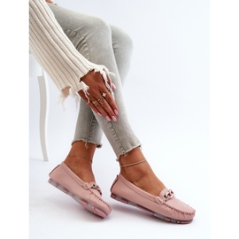 Mocasines Mujer Piel Con Adorno Rosa S.Barski LR339 rosado 9