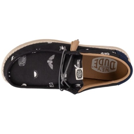 Zapatos Hey Dude Wally Stars N Skulls Print M 41284-001 negro 2